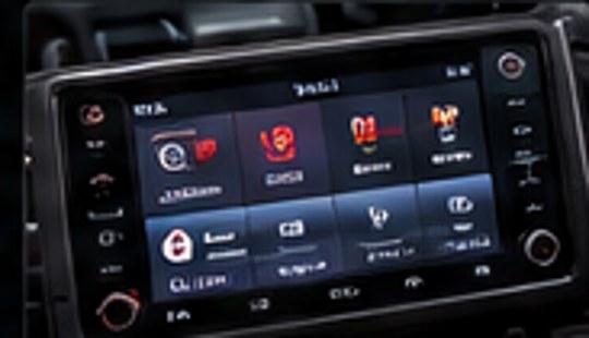 Vehicle audio and diagnostics illustration